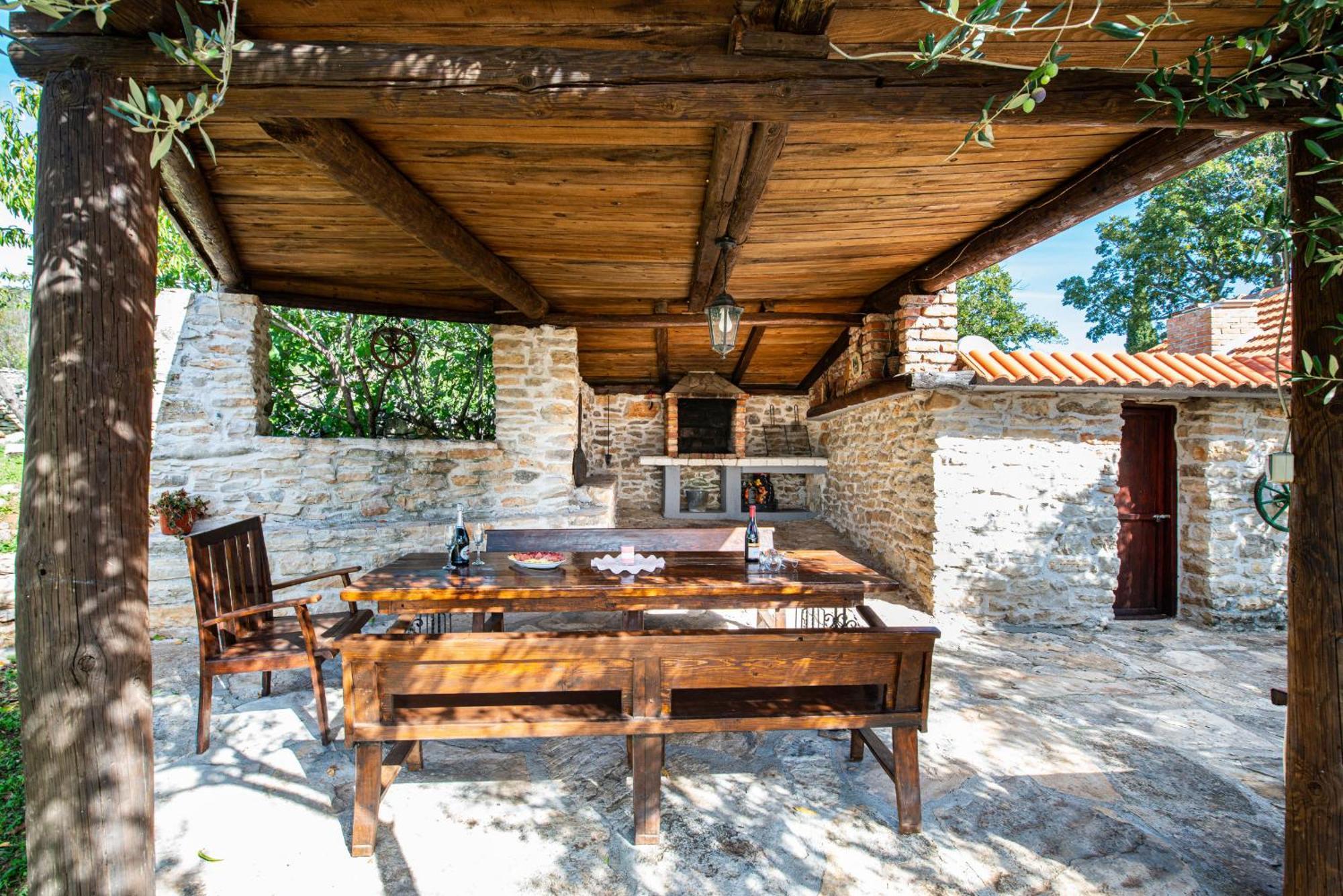 Dalmatian Country House Irena Bruska Экстерьер фото
