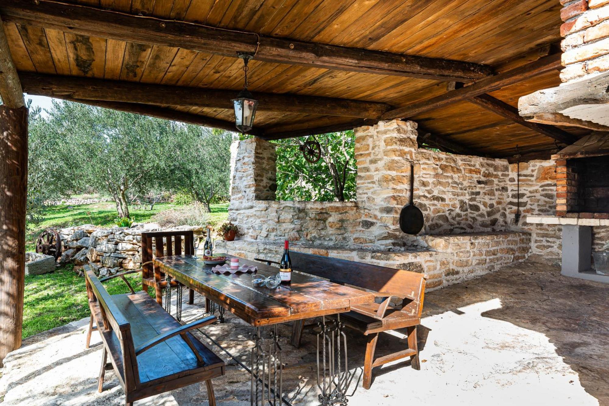 Dalmatian Country House Irena Bruska Экстерьер фото