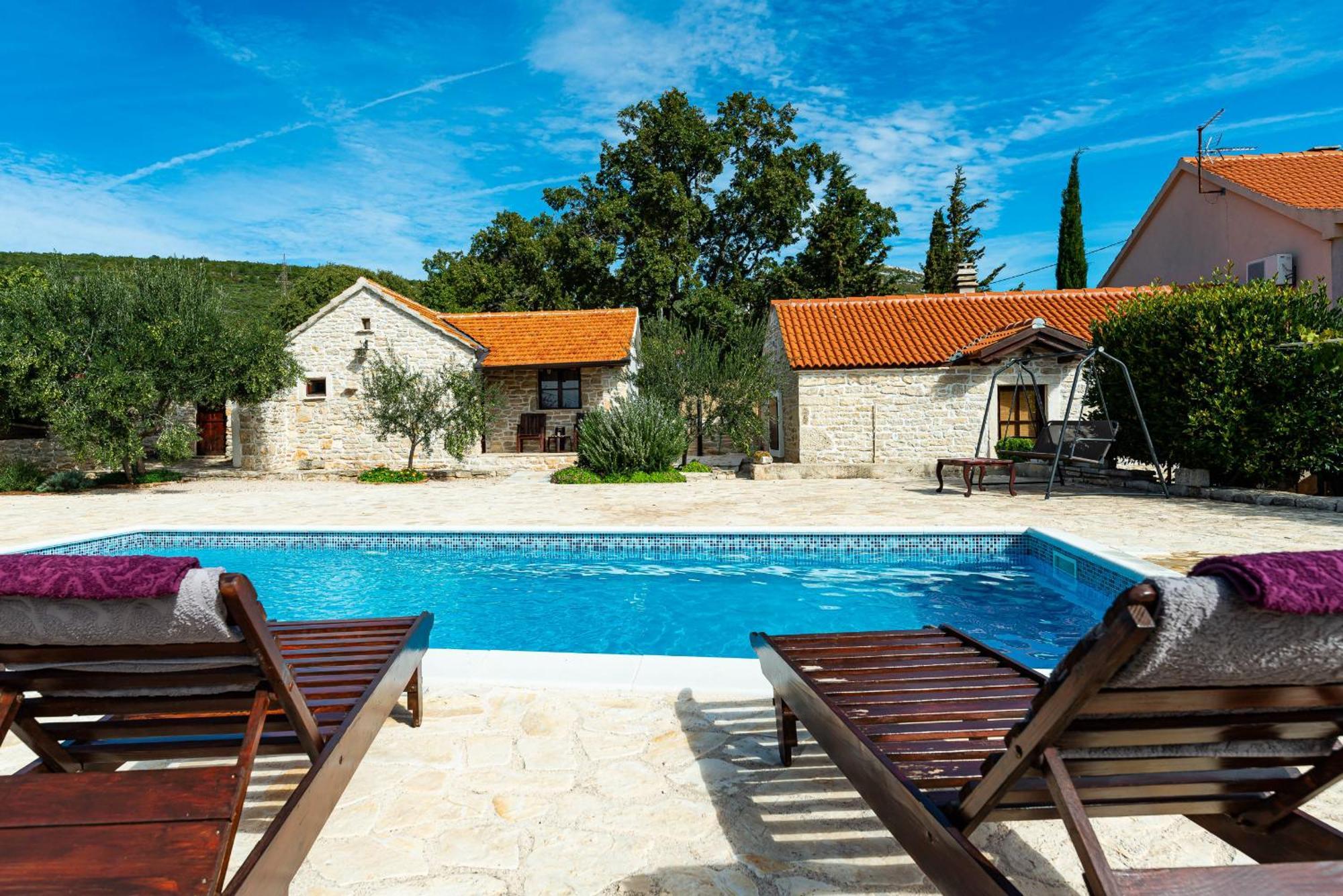 Dalmatian Country House Irena Bruska Экстерьер фото