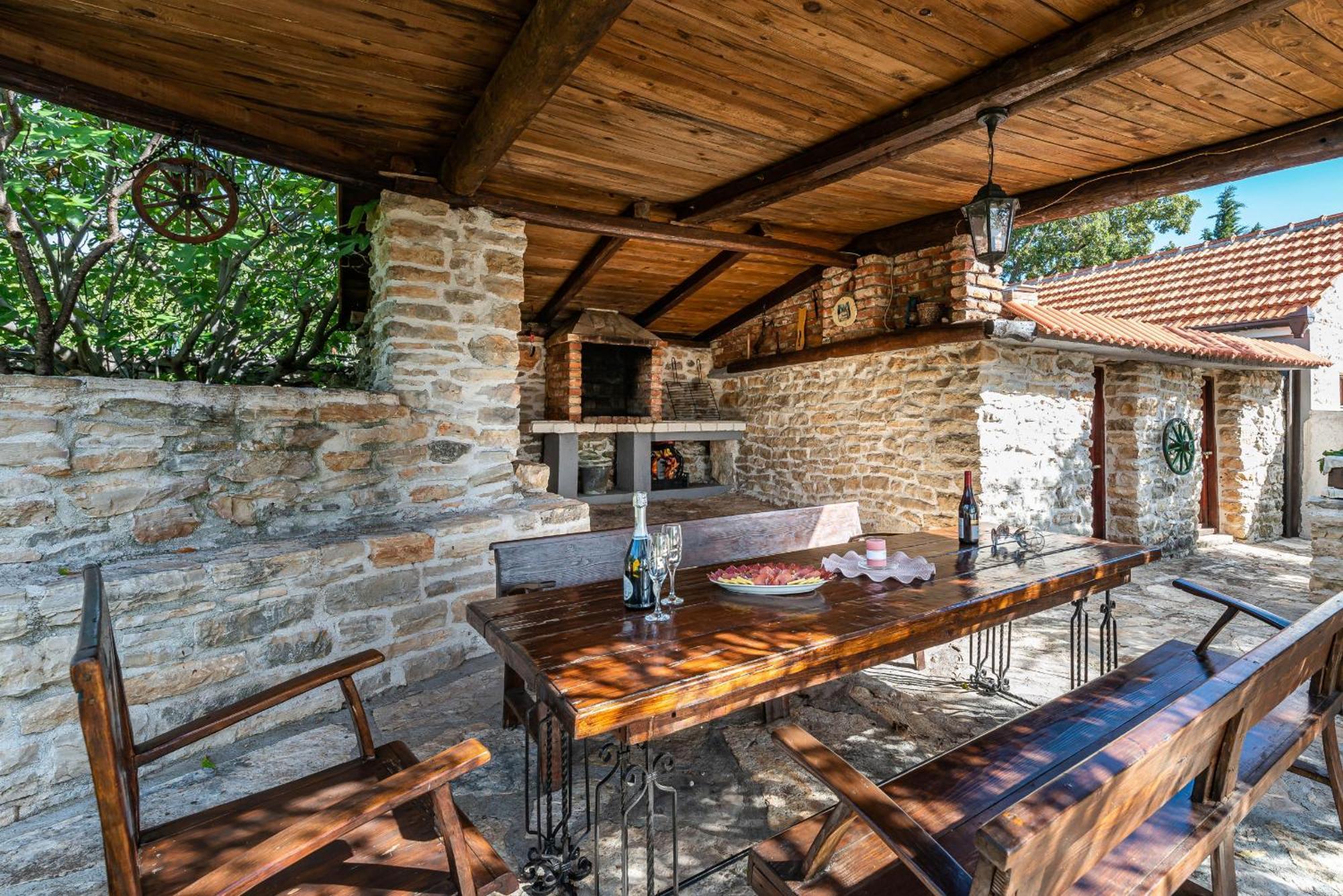 Dalmatian Country House Irena Bruska Экстерьер фото